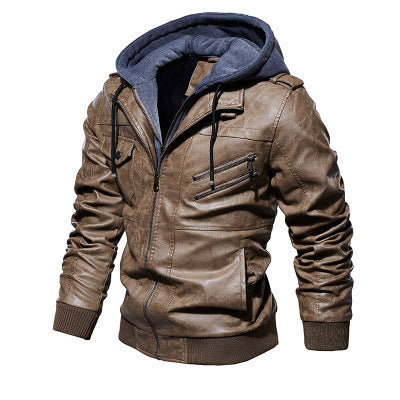 Winter Motorcycle Leather Jacket